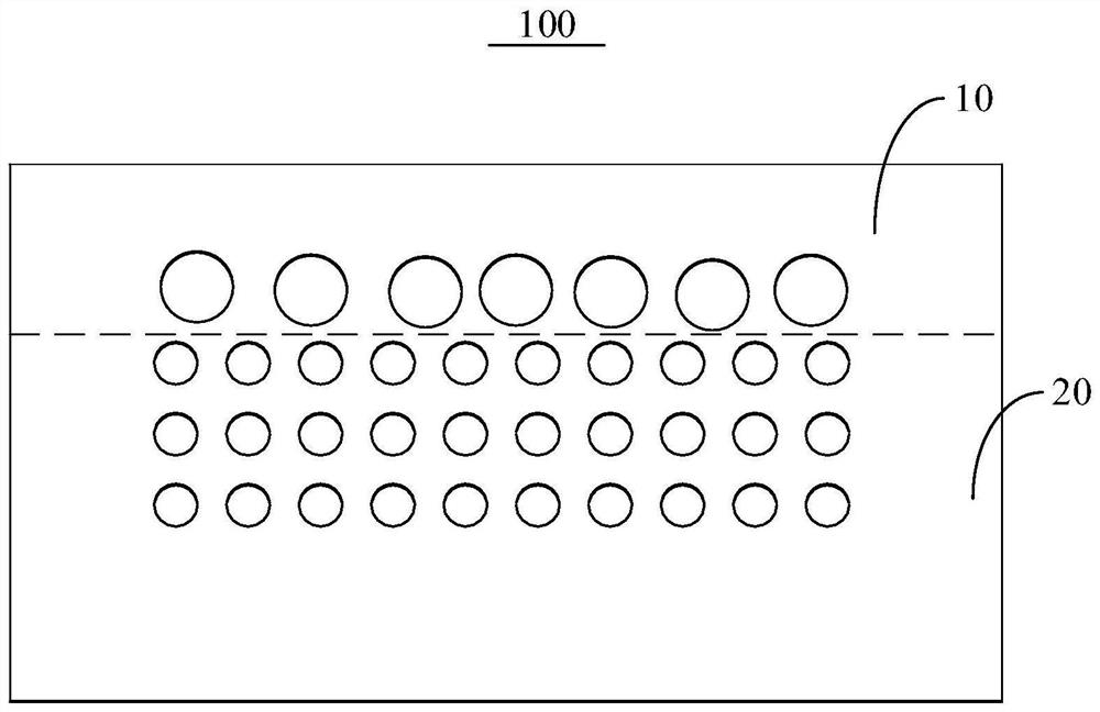 Non-equal acoustic resistance screen cloth and sound production device