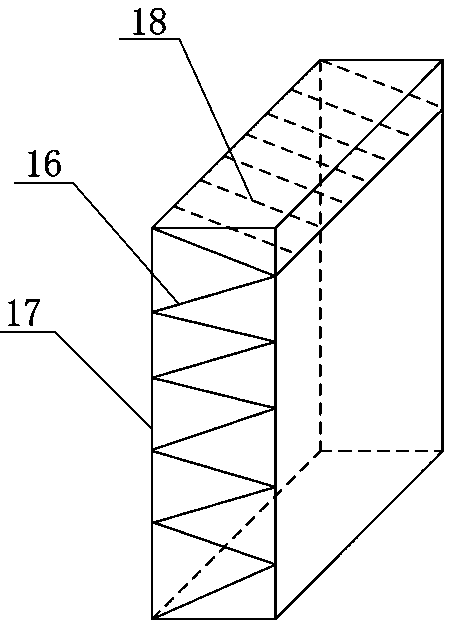 Water-cooling-dewhitening device capable of removing condensable pollutant in flue gas and recovering water