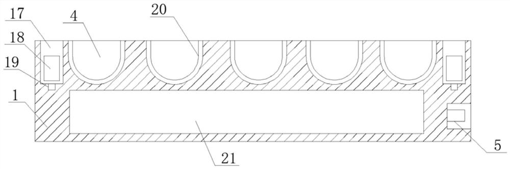 Intelligent test tube rack for veterinary drug inspection