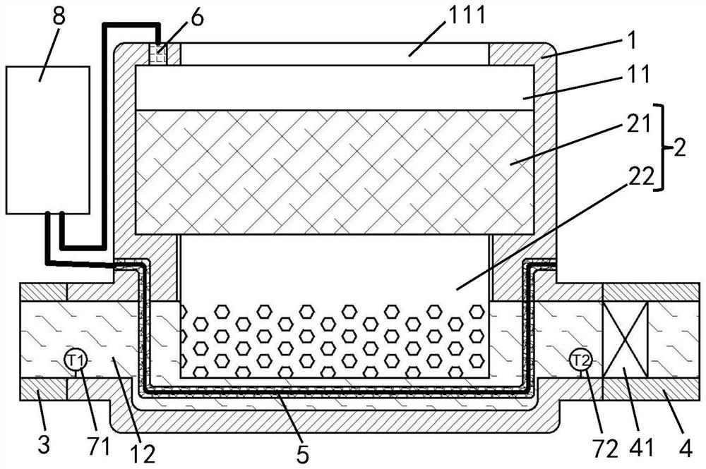 Intelligent frost crack prevention water meter and working method thereof