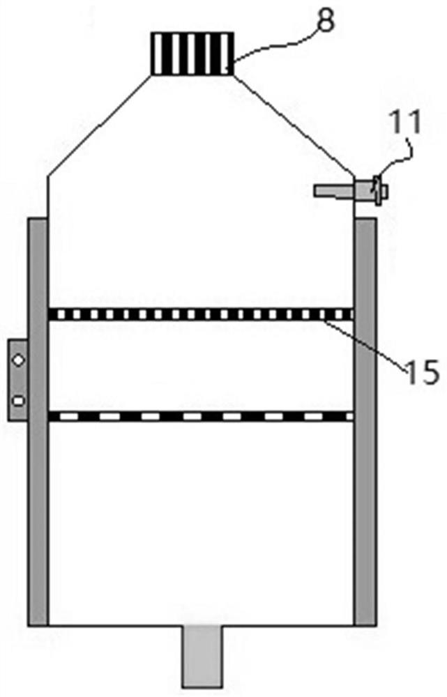 Liquid fuel combustion flame-adjusting burner device