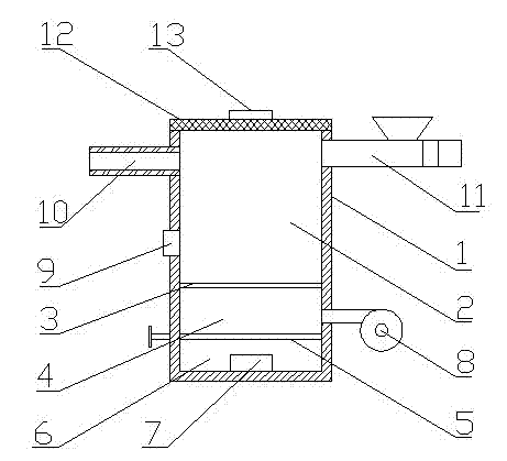 Combustor convenient for cleaning ash