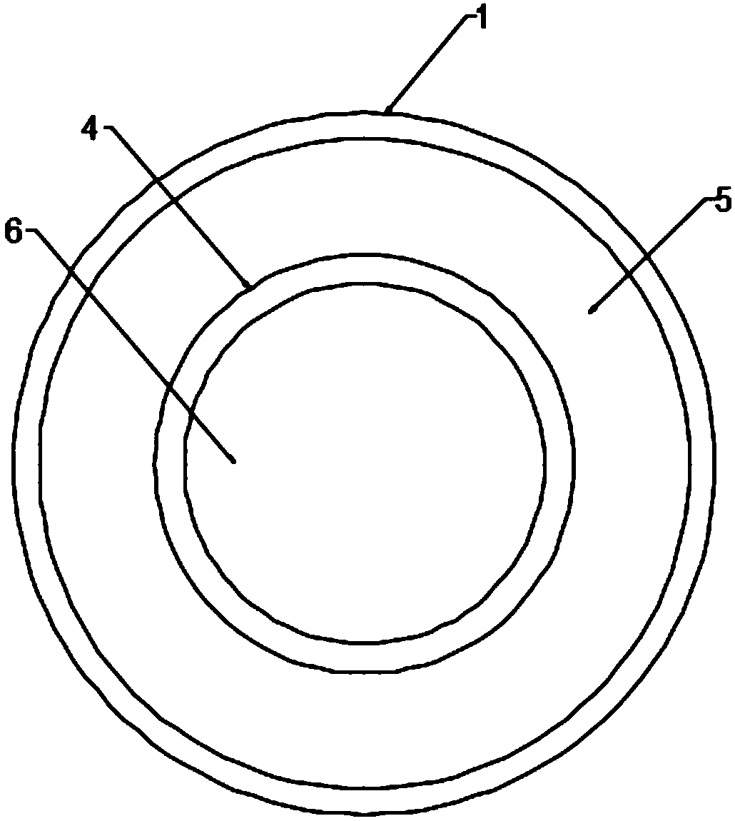 Double grinding and crushing device for biological medicine