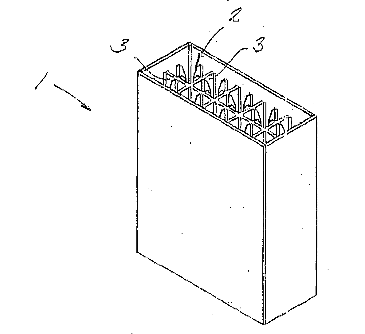 Magazine for housing screws