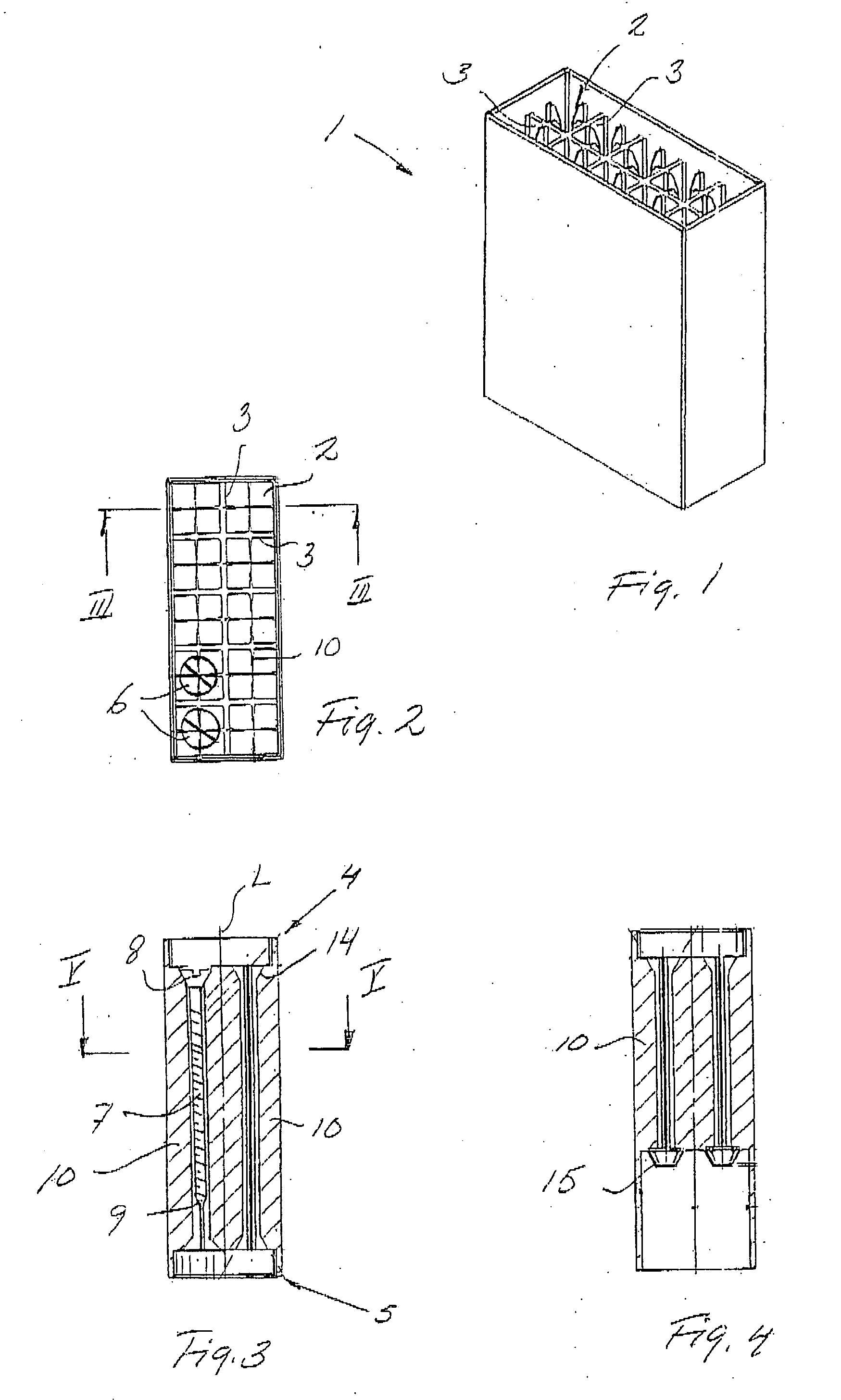 Magazine for housing screws