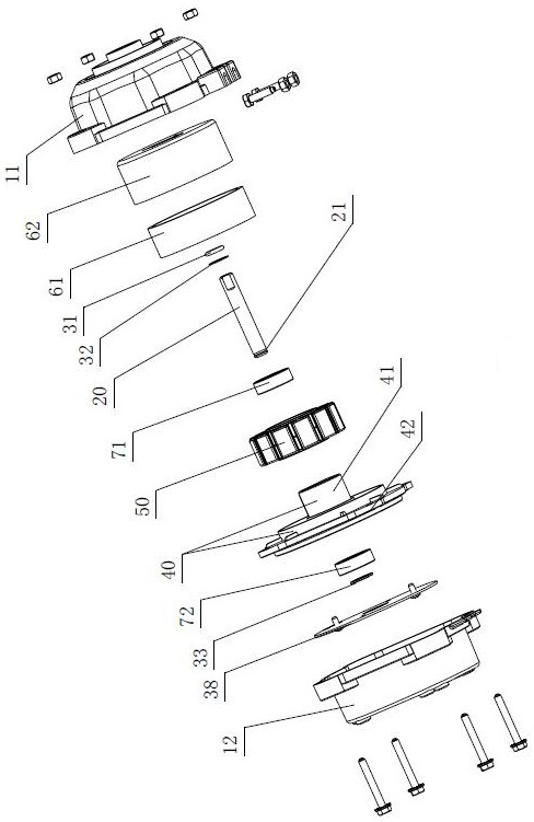 Variable-frequency motor and fan for refrigerator