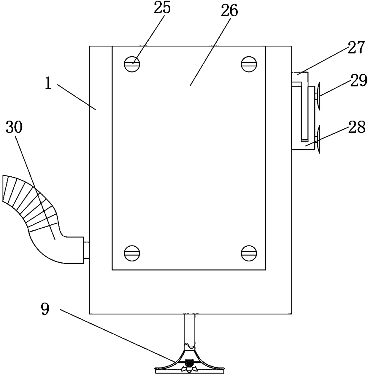 Water purifying device for fish tank