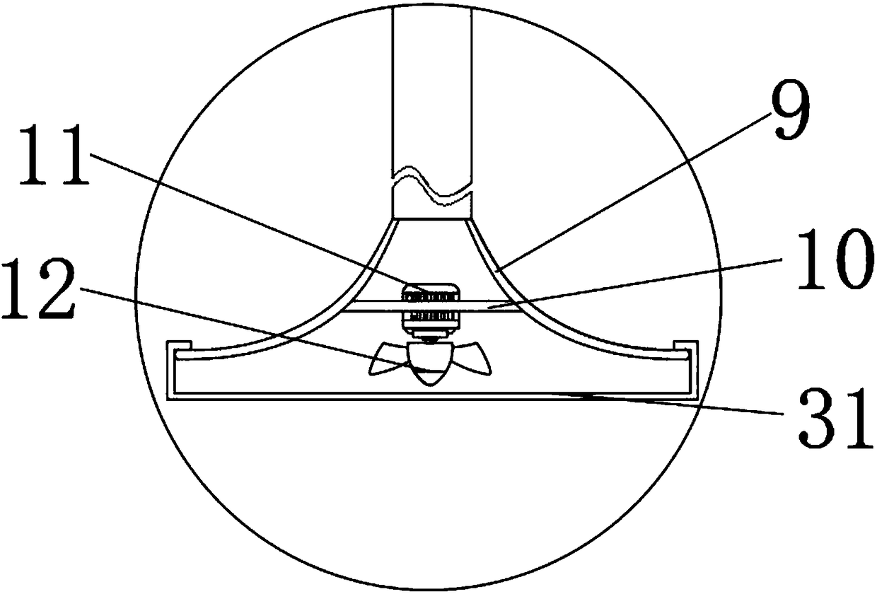 Water purifying device for fish tank