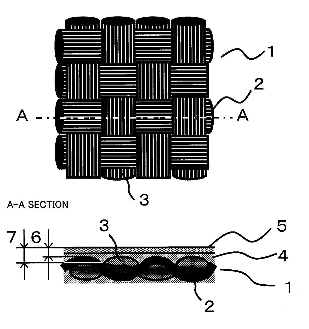 Coated fiber-reinforced resin molded article and manufacturing method of the same