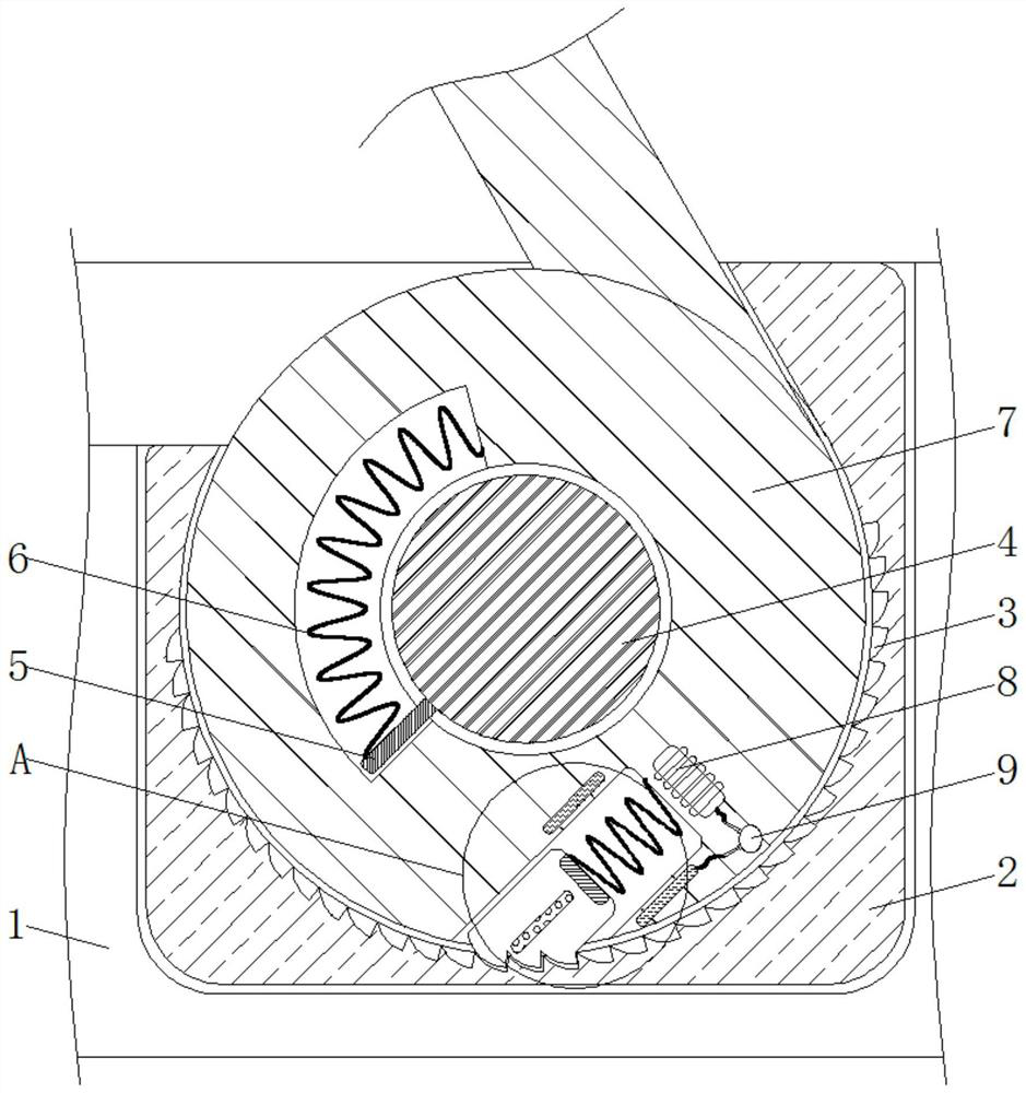 Road speed reducing device utilizing centrifugal force to control vehicle speed