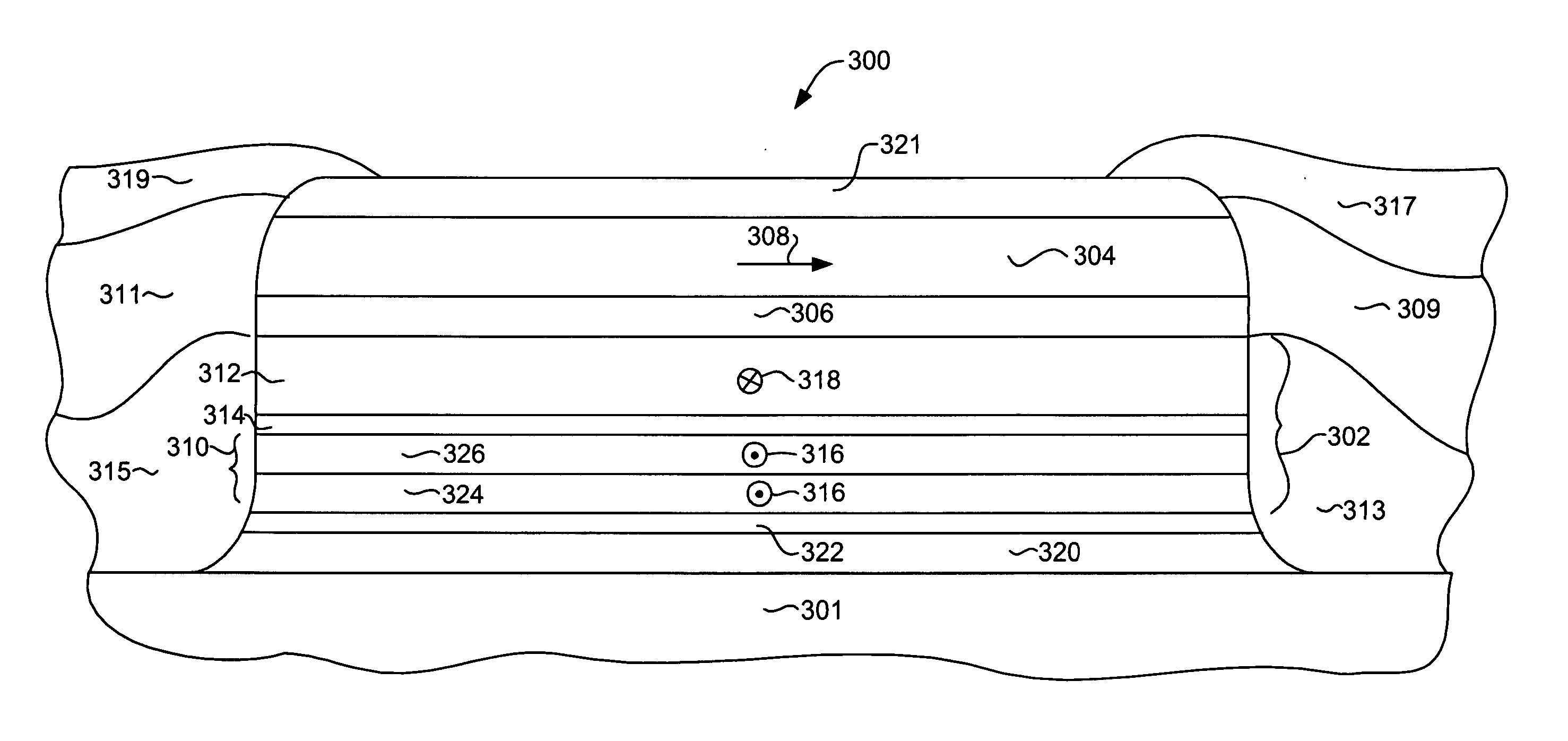 Fe seeded self-pinned sensor