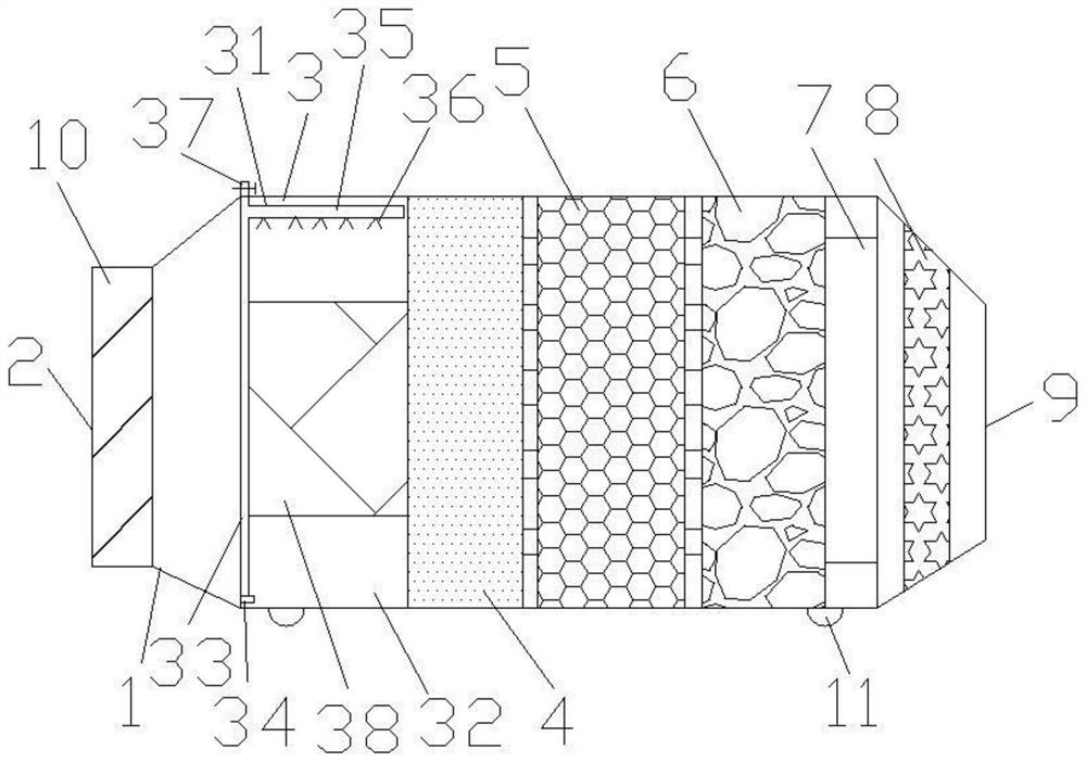 Air purifying and humidifying device