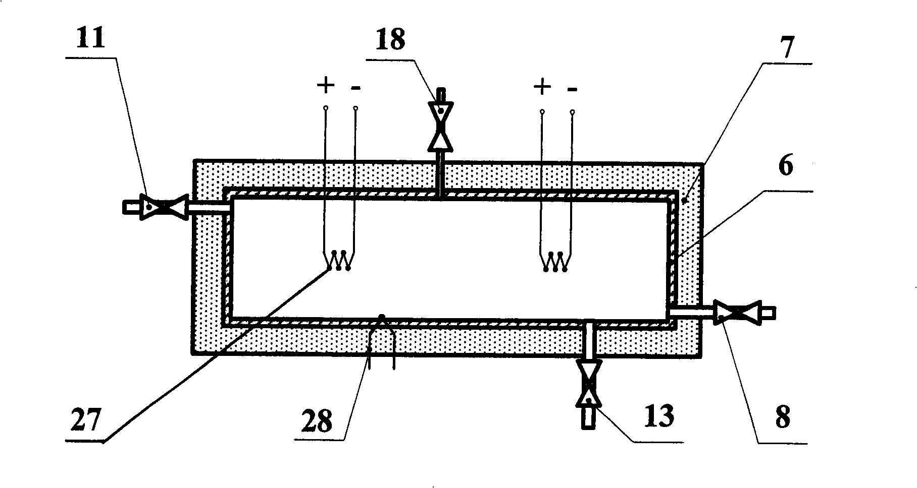 Passive molten salt thermal absorber