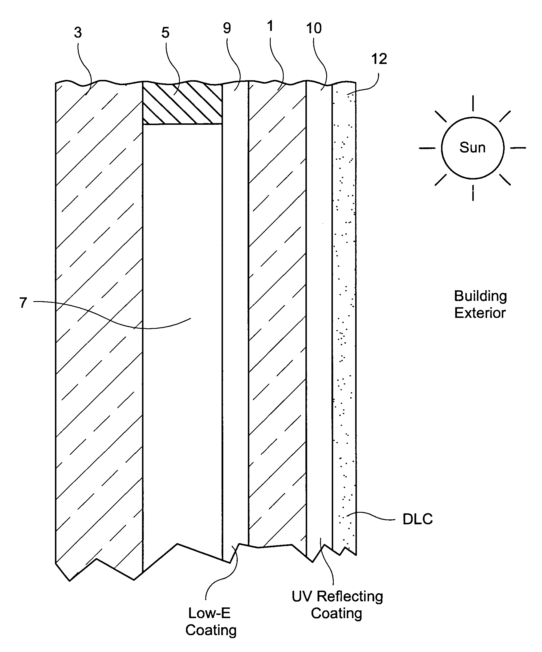 Window for preventing bird collisions