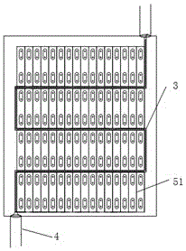 Radiating system and radiating method for lithium ion battery pack