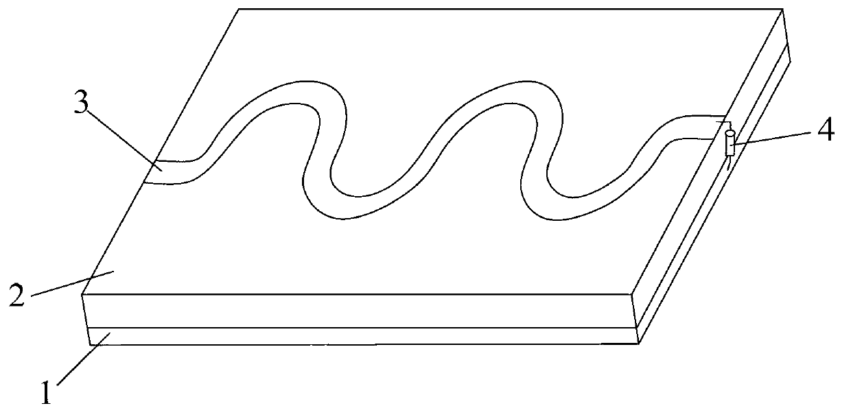 Ultra-high frequency (UHF) radio frequency identification (RFID) reader-writer antenna