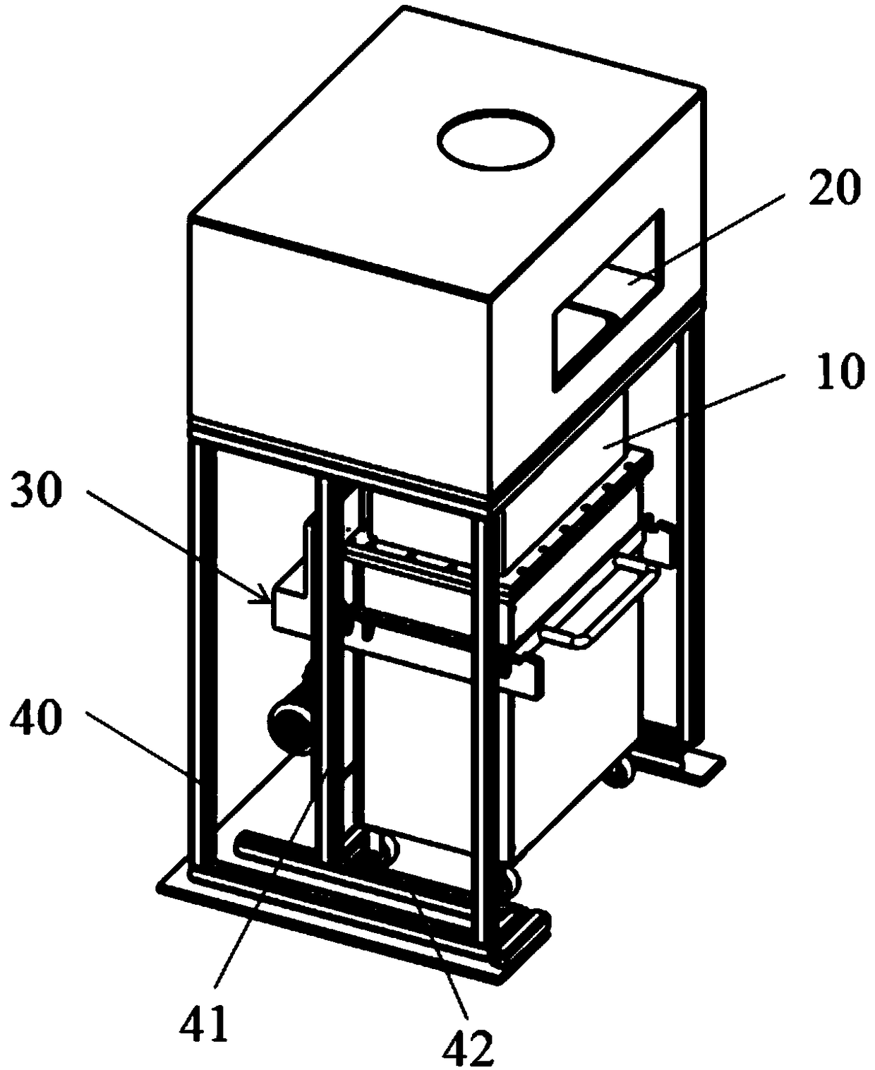 Forming cylinder device for 3D printer