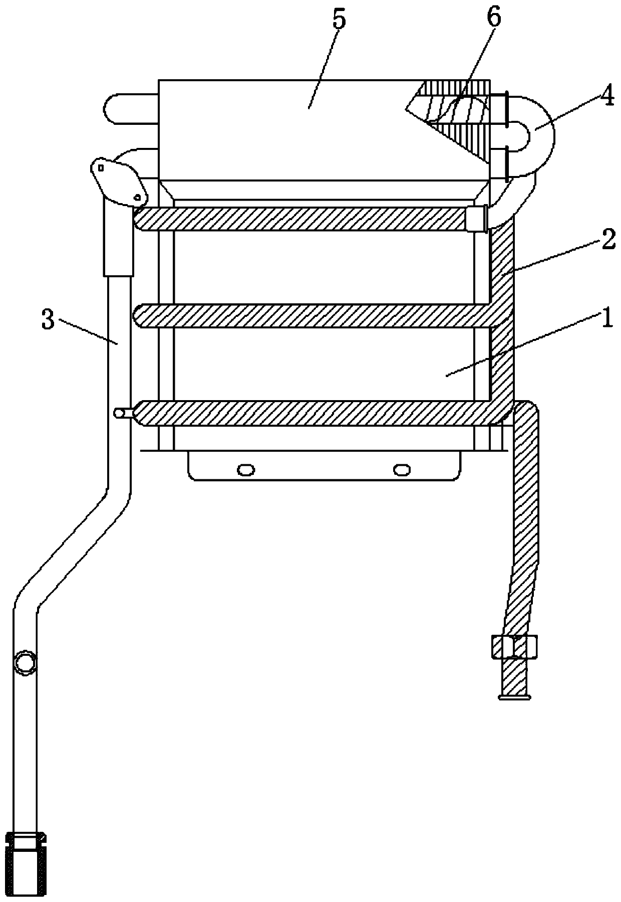 Efficient corrosion-resistant environment-friendly film-coated heat exchanger preparation method