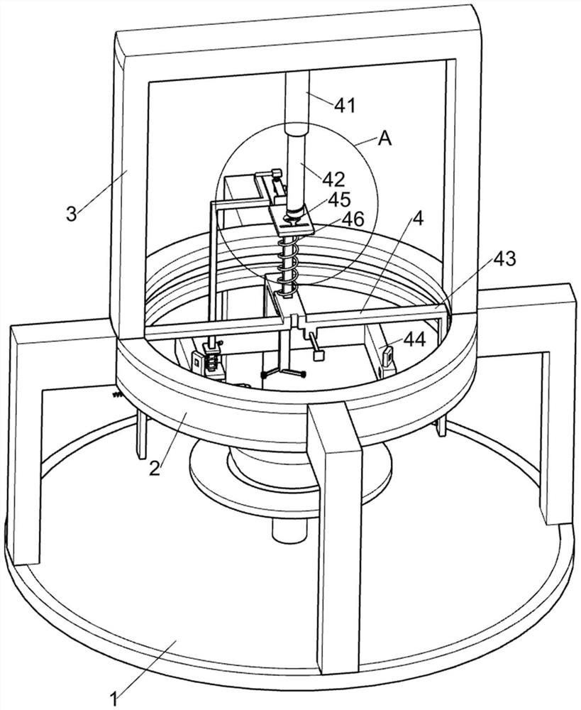 Reciprocating type cauliflower dicer suitable for different sizes