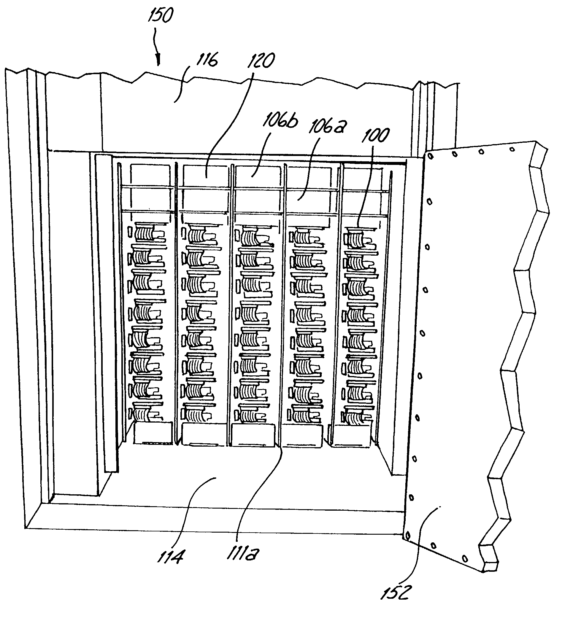 Environmental test chamber and a carrier for use therein