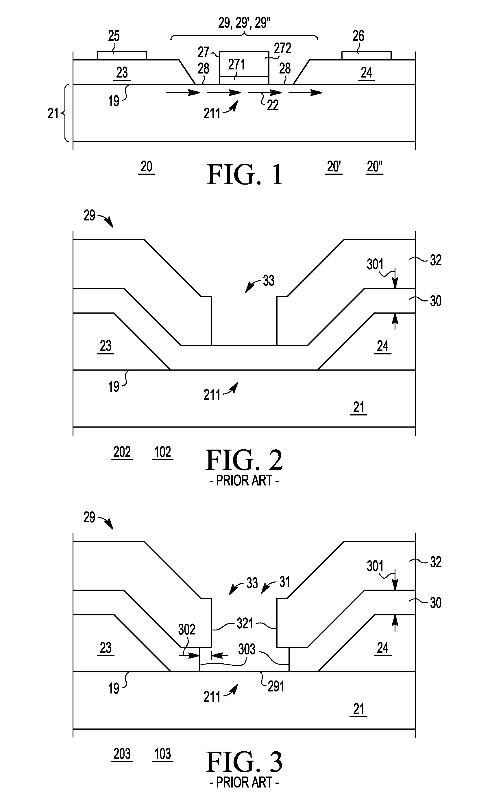 Field effect transistor gate process and structure