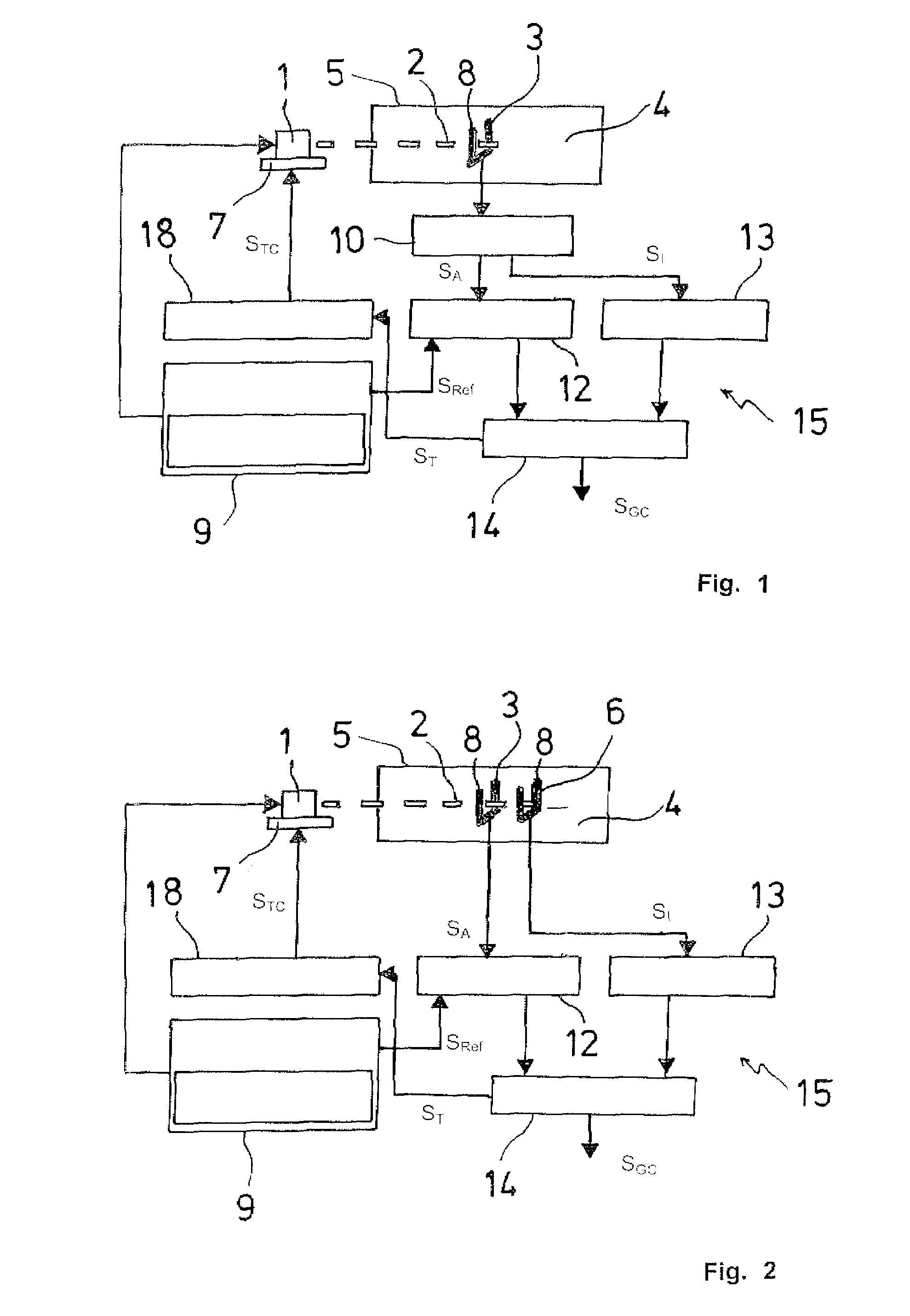 Method and gas sensor for performing quartz-enhanced photoacoustic spectroscopy