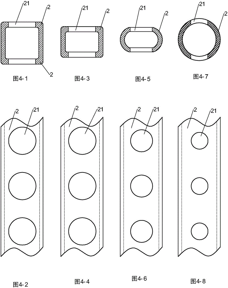 An energy-saving frame kiln furniture for firing high-voltage electric porcelain products