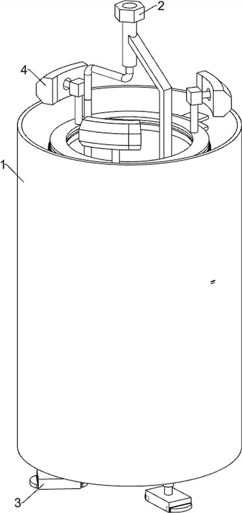 Ground source heat exchange well backfilling device capable of tamping well bottom and well wall