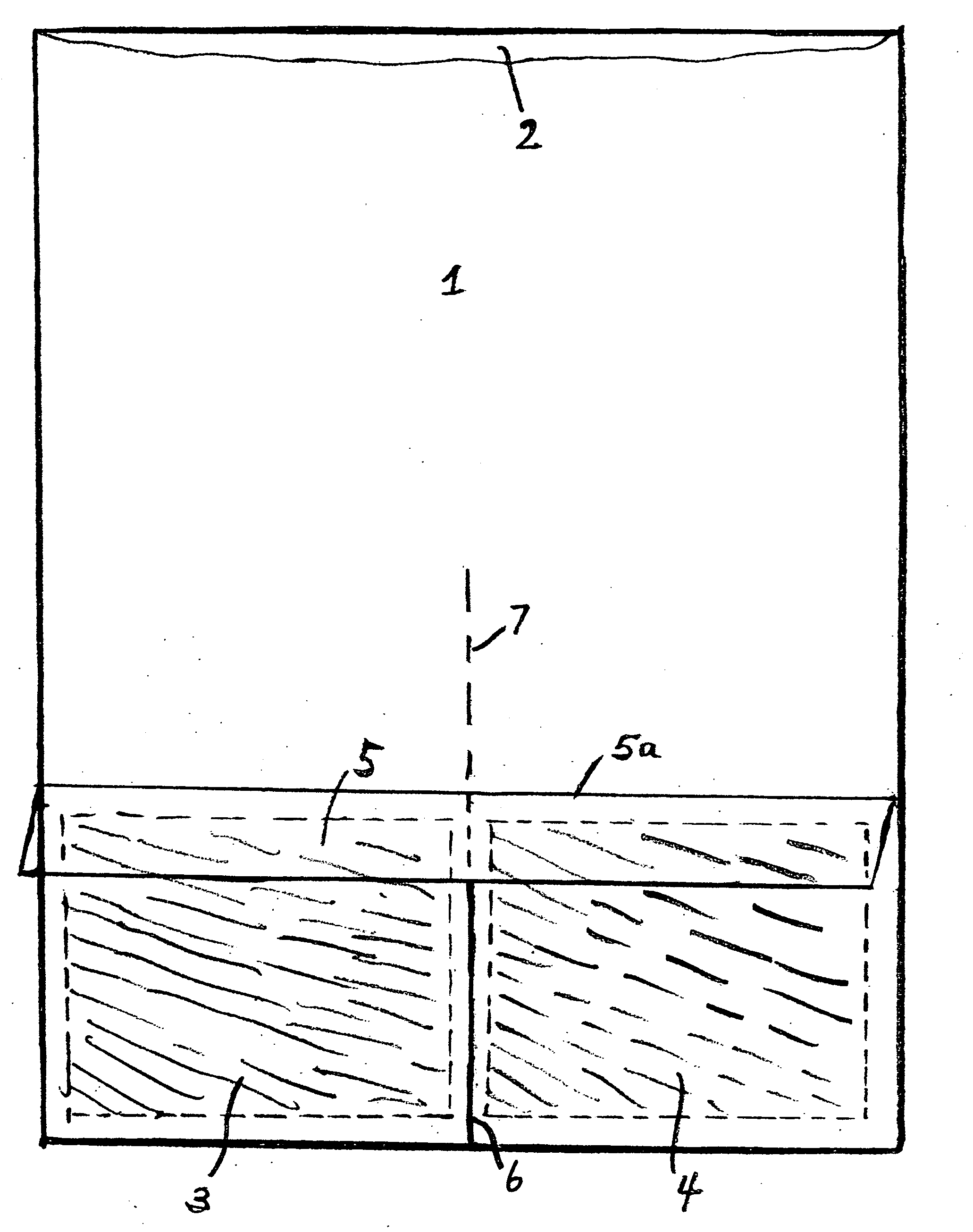 Therapy pad used on a head