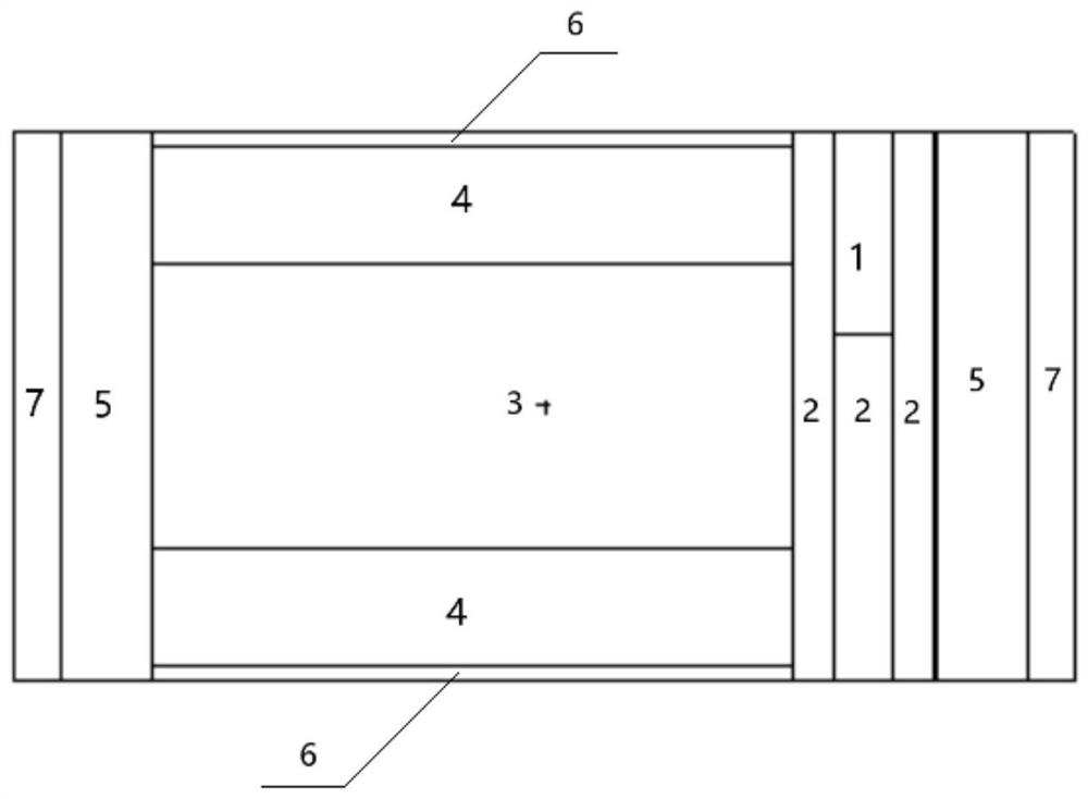 Non-centrosymmetric single-beam accelerator driven subcritical reactor