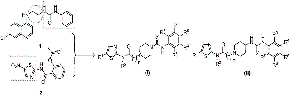 Novel thiazole derivatives, and preparation method and application thereof