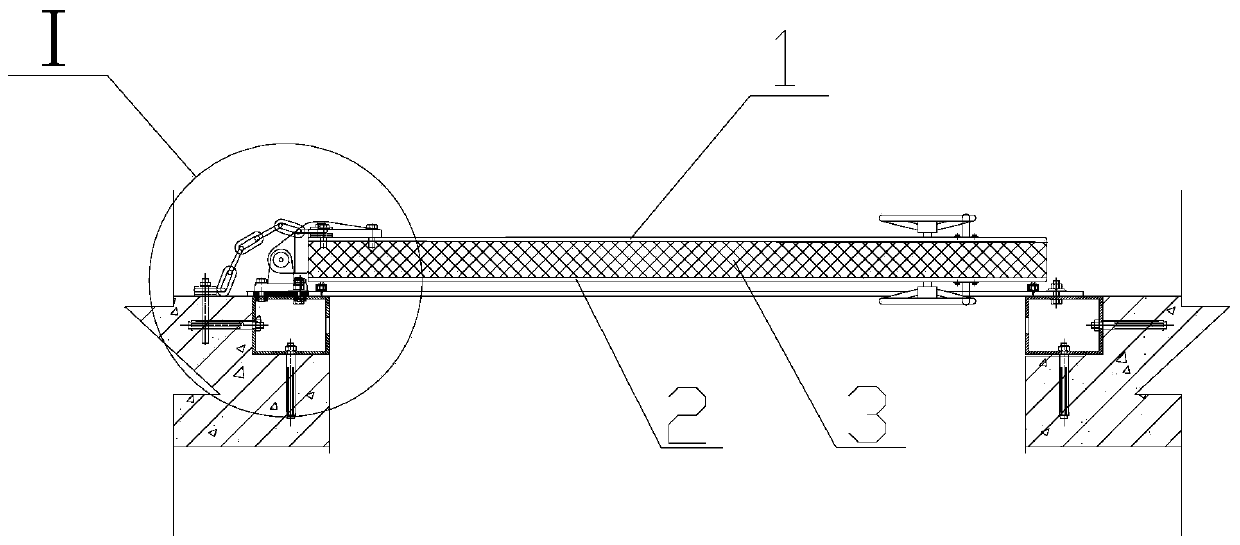 Tunnel protective door system capable of fireproofing and anti-knock