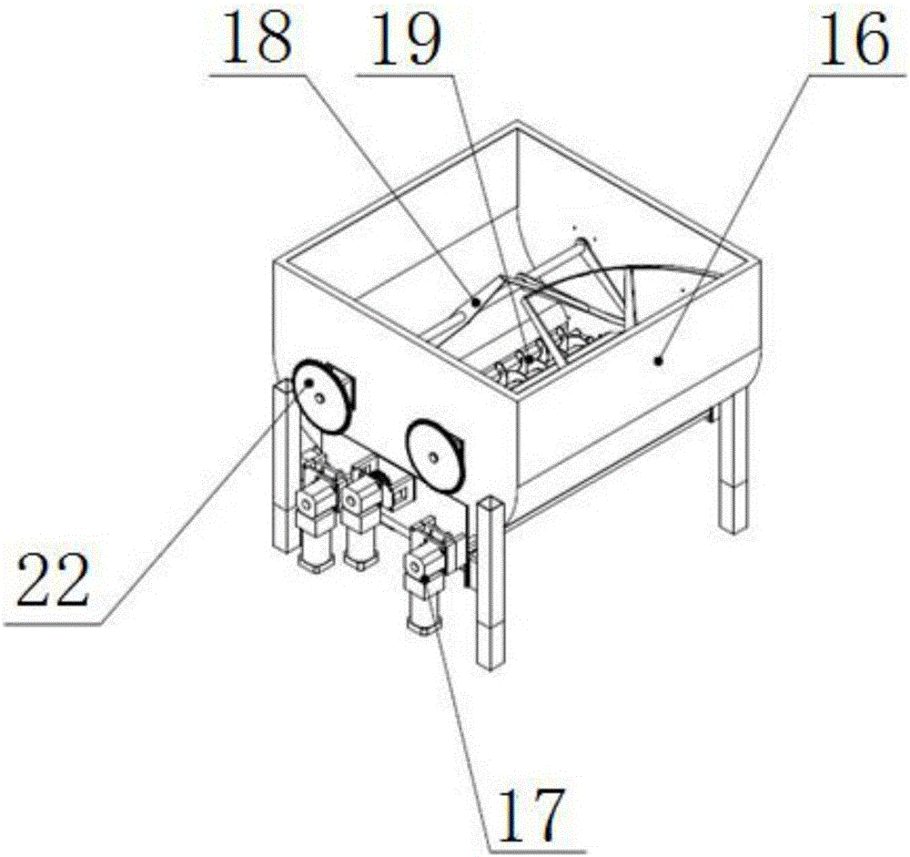 An integrated clay spraying device for controlling red tide