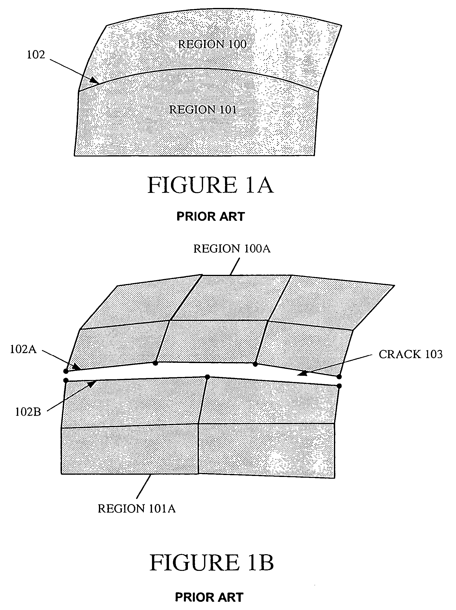 Method and apparatus for surface approximation without cracks