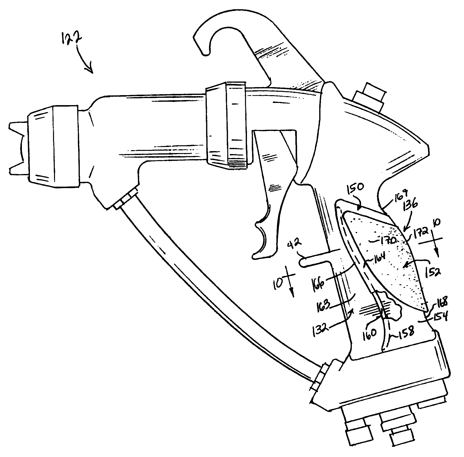 Grip cover for coating dispensing device hand grip