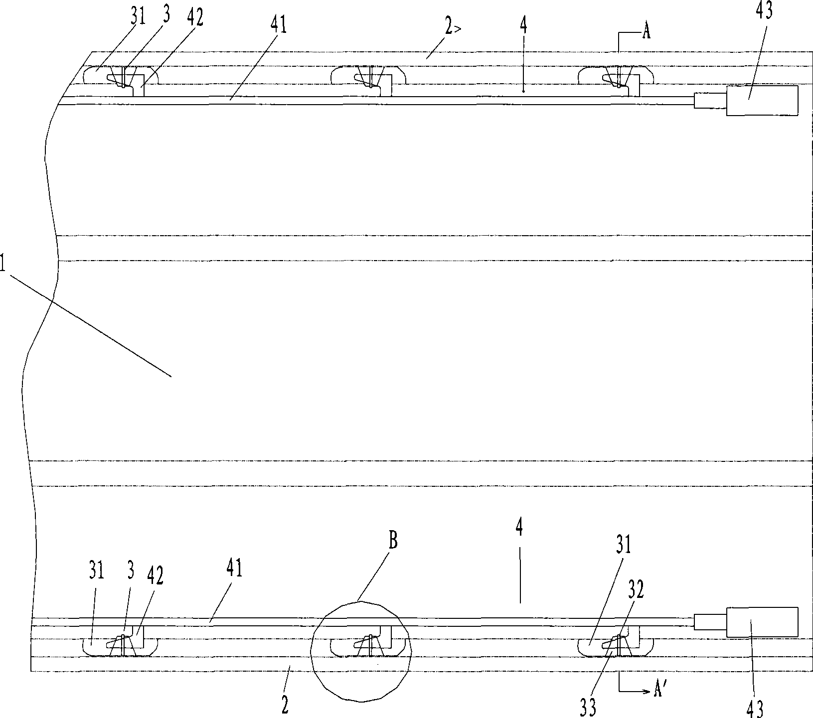 Side door-opening mechanism of self-discharging vehicle and self-discharging vehicle with the mechanism