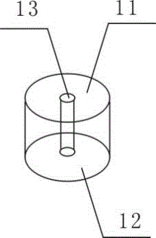 Glass fiber tube burring device