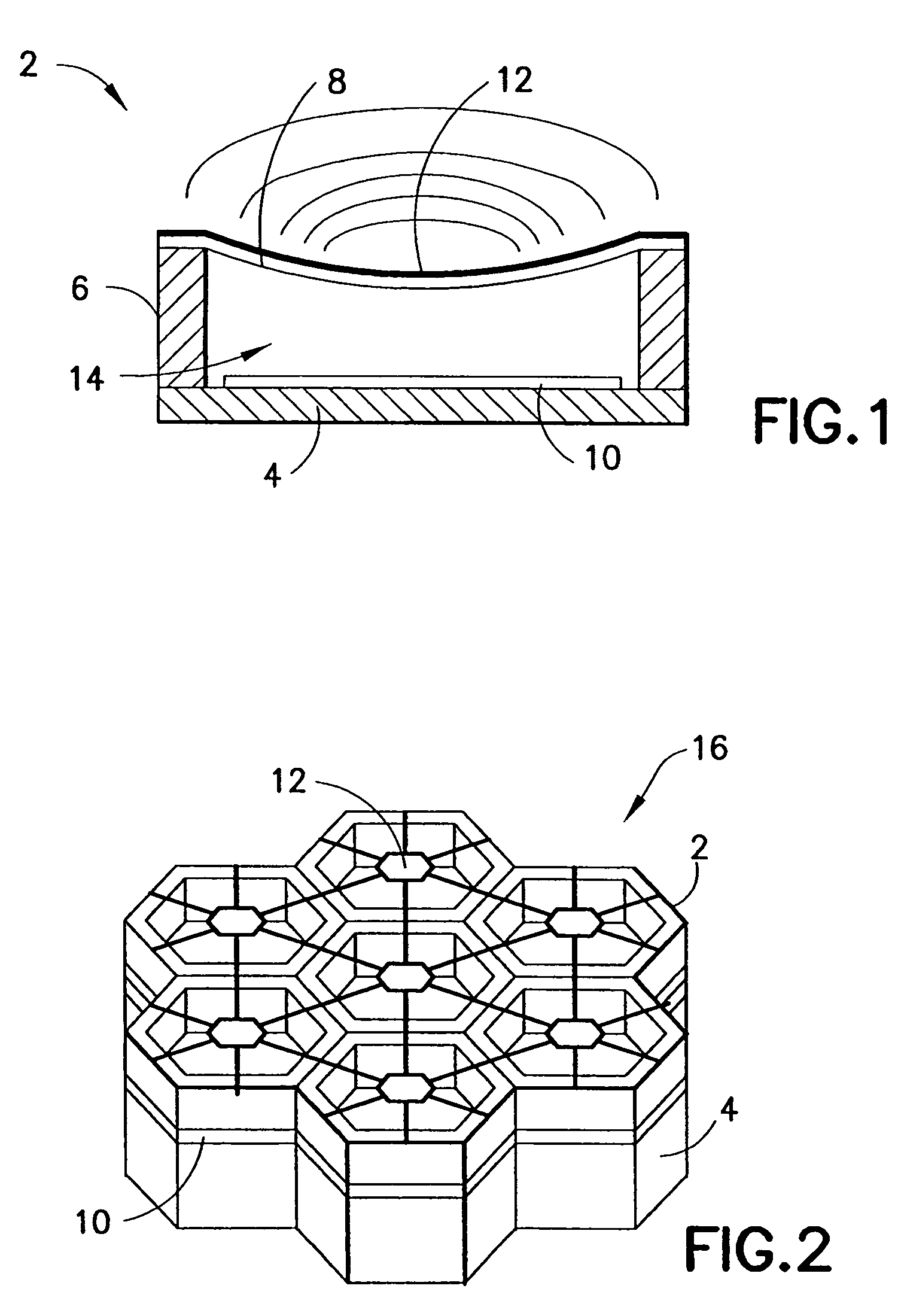 Switching circuitry for reconfigurable arrays of sensor elements