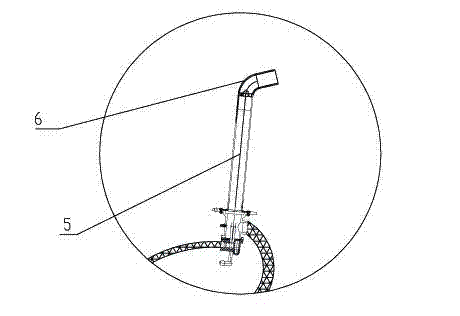 Gas baking method and device for aluminium electrolysis cell