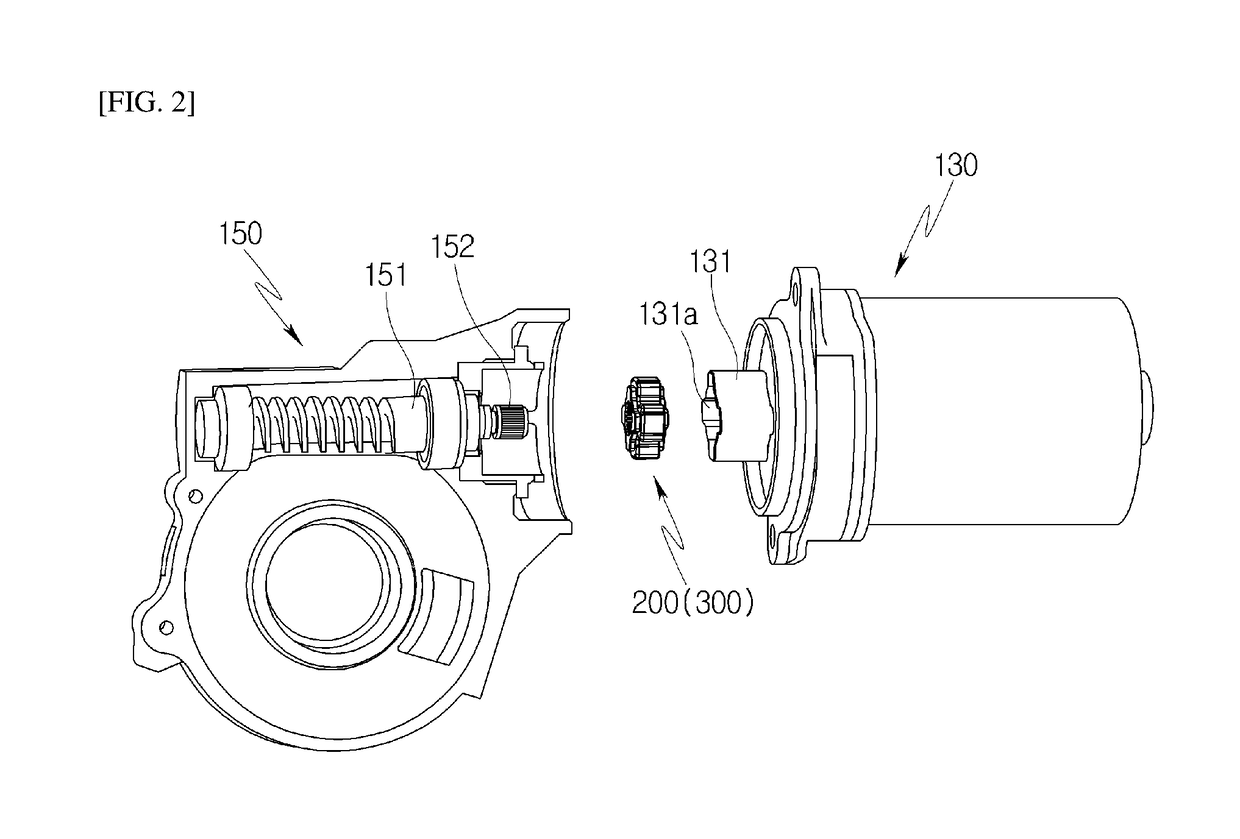 Damping coupler of electronic power steering apparatus