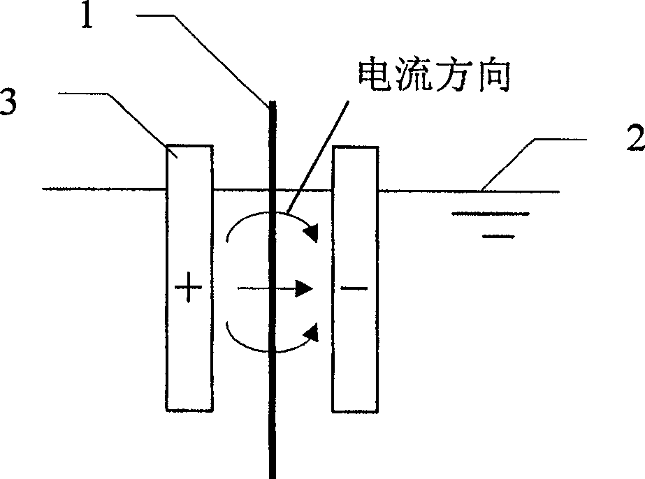 Electromagnetic assistant dip coating method and device