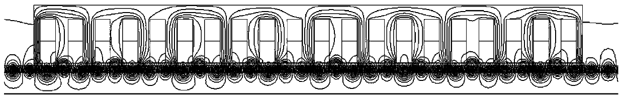 Odd-pole three-phase linear permanent-magnet vernier motor