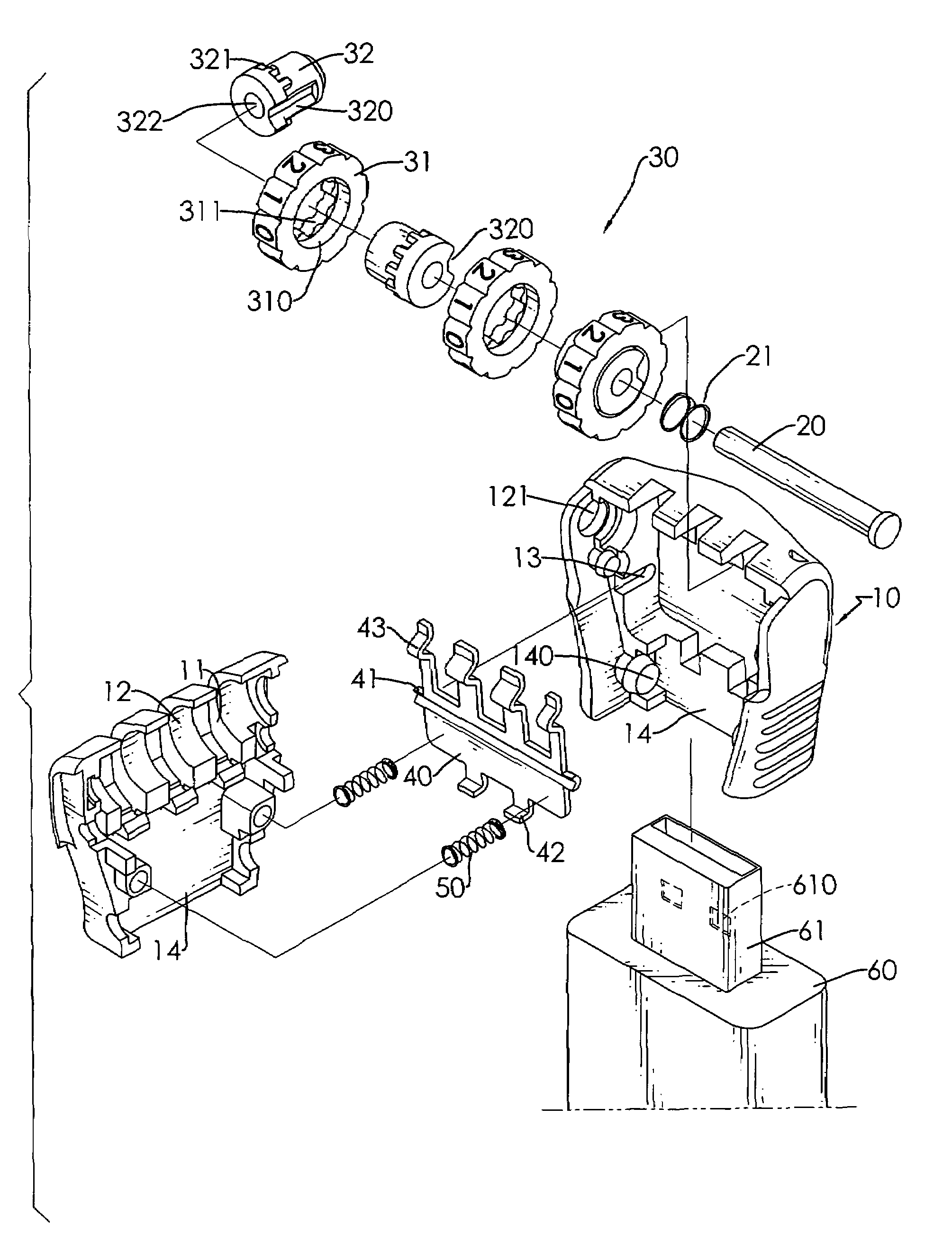 Lock for a USB connector