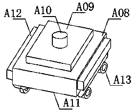 Pesticide spraying device for garden vegetation and application method of device