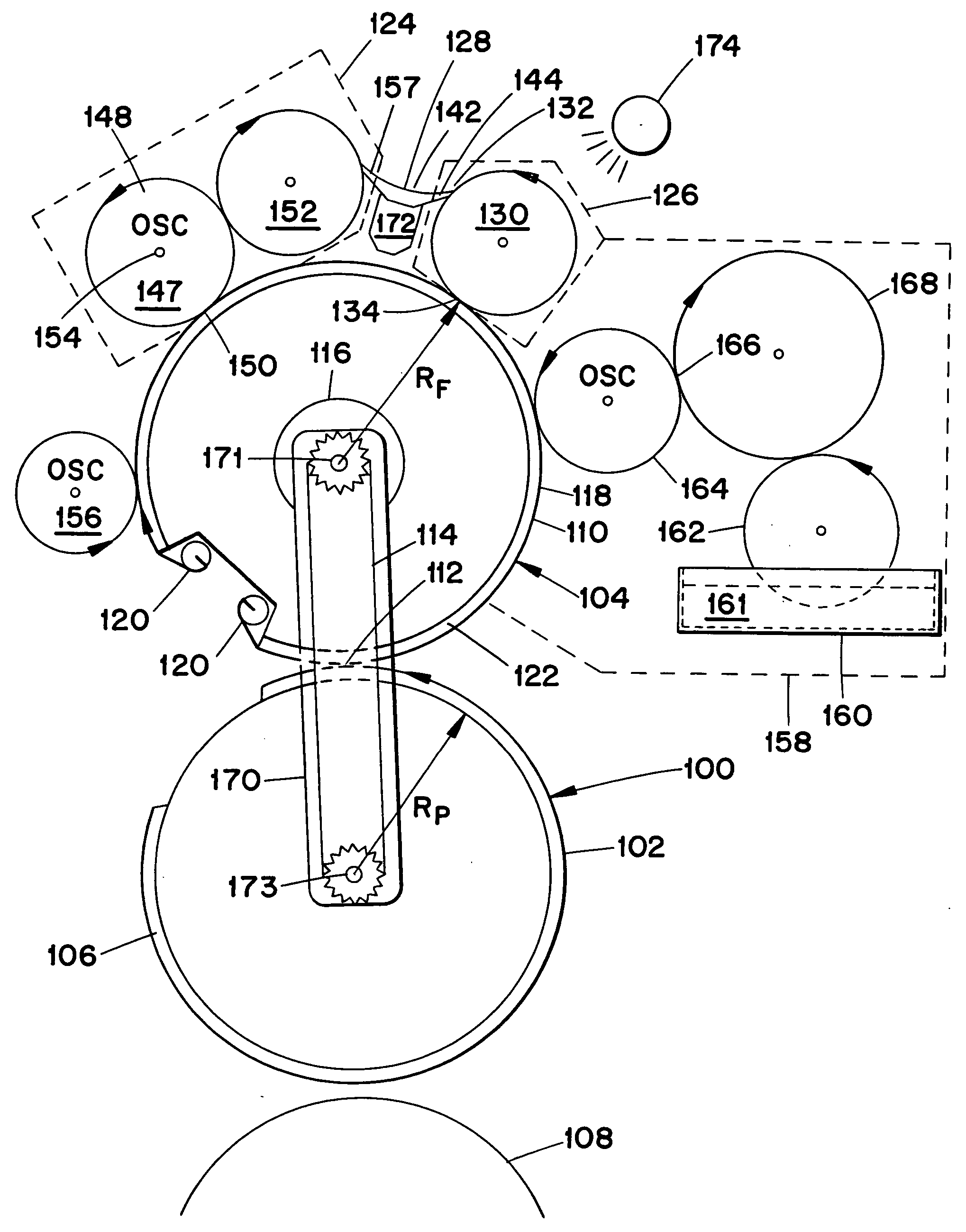 Printing systems and methods using keyless inking and continuous dampening