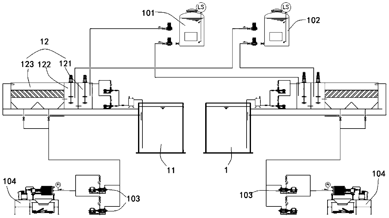 Zinc plating device and method and application