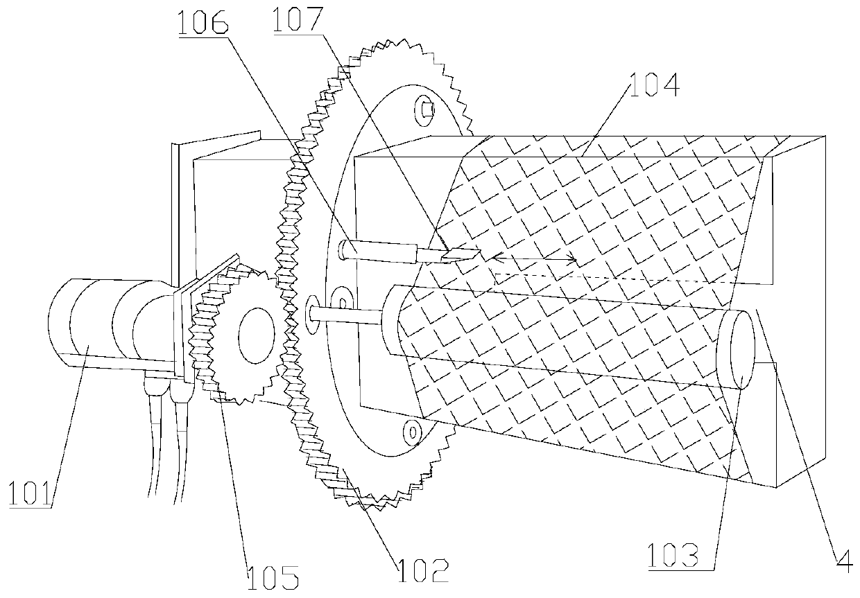 Straw picking and crushing baler and baling mechanism thereof