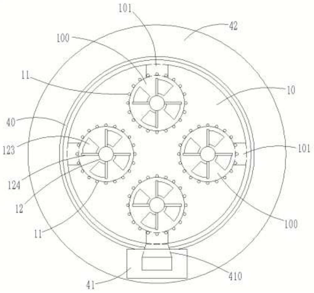 A thermal desorption remediation device for pops pesticide-contaminated soil