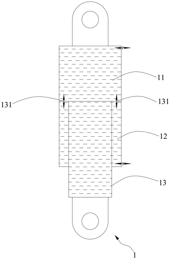 Oil-gas balanced suspension system and vehicle