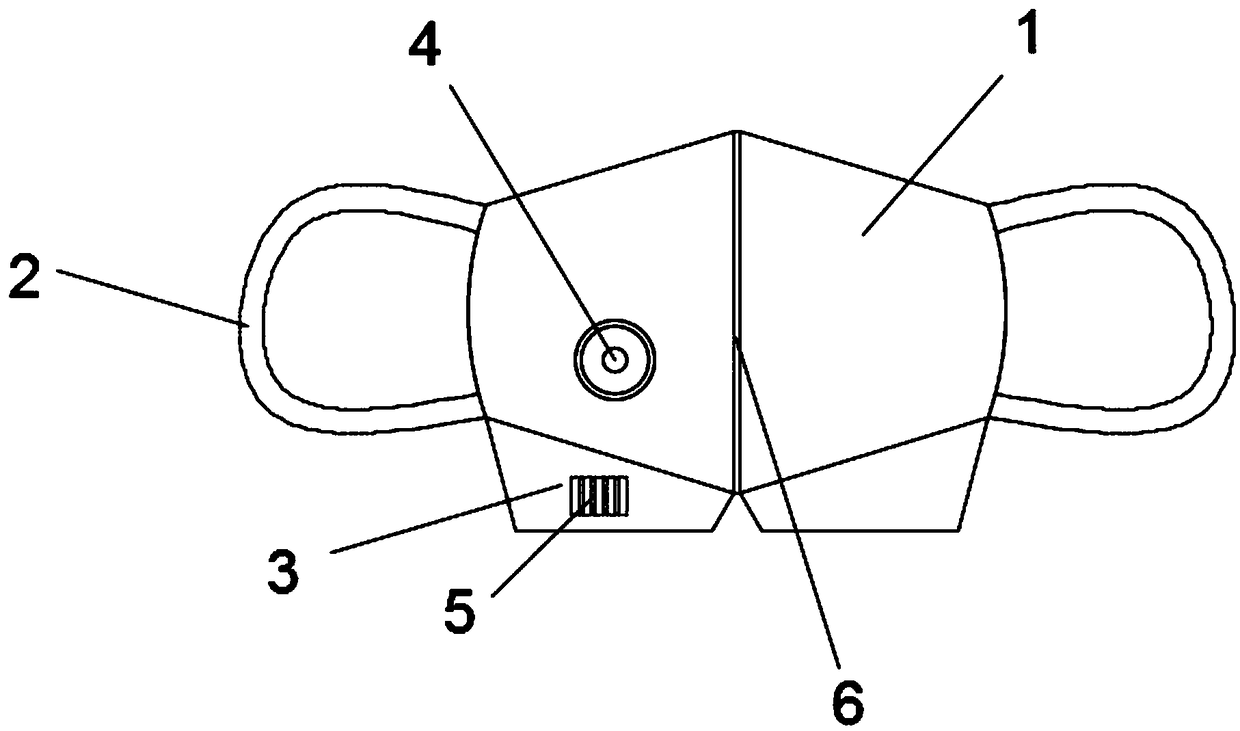 Electric haze mask